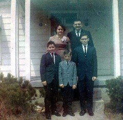 Thelma, Leon, Jon, Jim, Jeff Fry (1960 s)